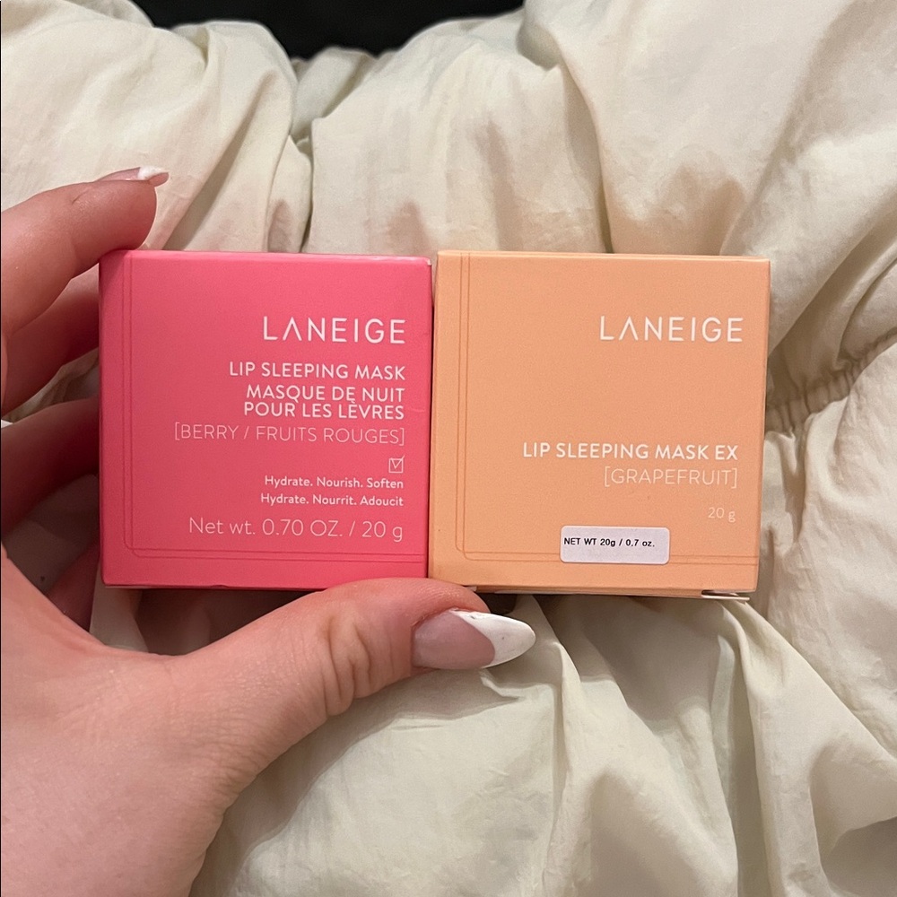 LANEIGE Lip Sleeping Mask Duo - Berry & Grapefruit